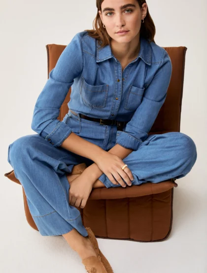 Wide jeans in lightweight denim - PENNYBLACK